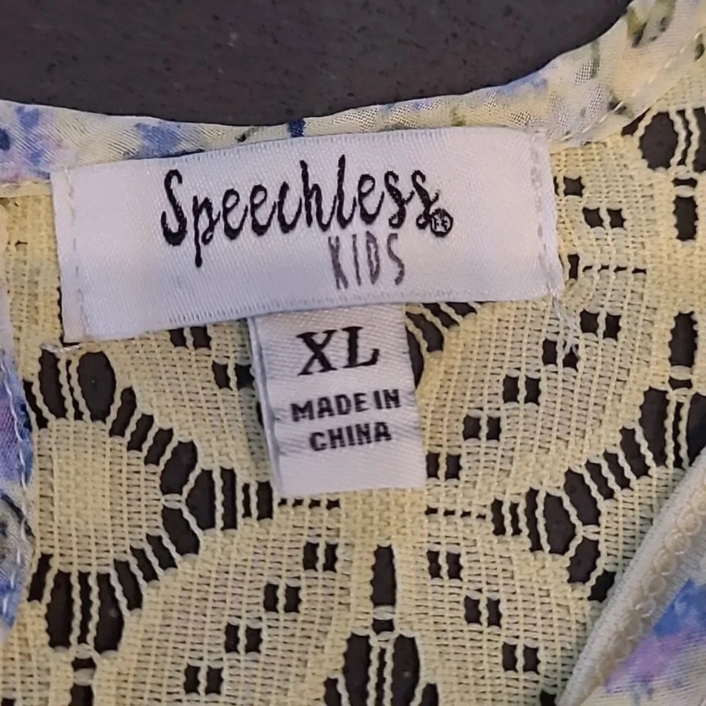 Speechless kids sz child's XL dress